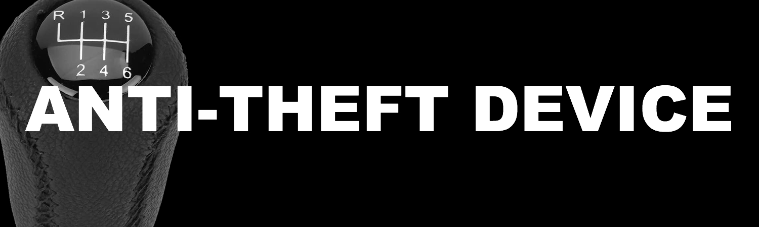 Anti Theft Device Vinyl Sticker, Window Cling or Magnet in UV Laminate Coating