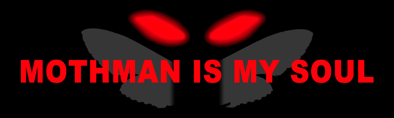 Mothman Is My Soul Custom Vinyl Sticker, Window Cling or Magnet in UV Laminate Coating