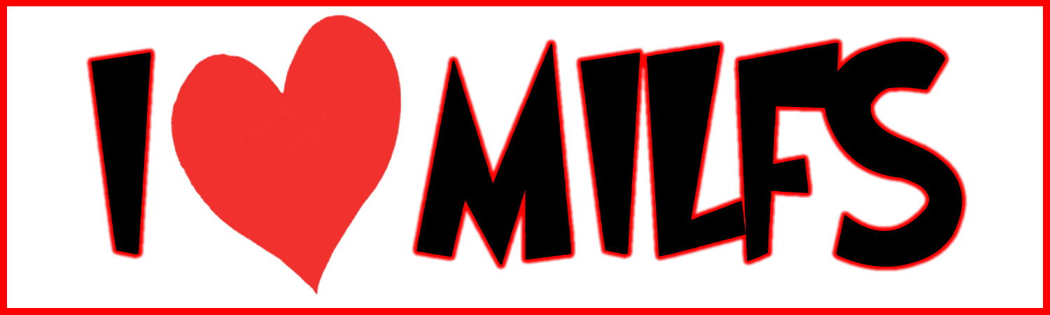 I Love Milfs Custom Vinyl Bumper Sticker, Window Cling or Magnet in UV Laminate Coating