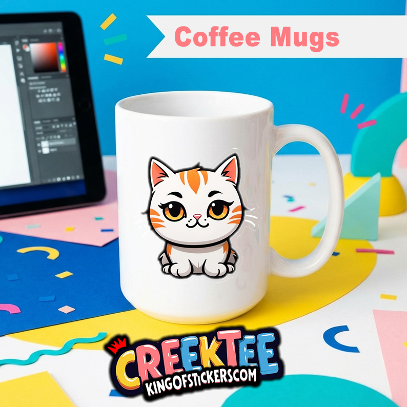 Cute Cat Coffee Mug 